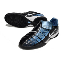 Nike Air Zoom Total 90 III Black and Blue Indoor IC Football Boot