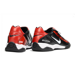 Nike Air Zoom Total 90 III Black and Red Indoor IC Football Boot