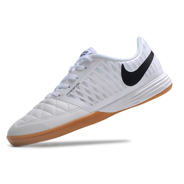 Chuteira Futsal Nike Lunar Gato II IC Branca e Cinza - VENI Futebol