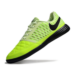 Nike Lunar Gato II IC Green and Black Indoor IC Football Boot
