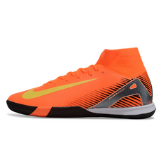 Nike Mercurial Superfly 10 Academy Orange and Yellow Indoor IC Football Boot