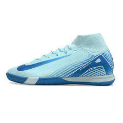 Scarpa da calcio da interno Nike Mercurial Superfly 10 Academy Mad Ambition Pack nera e bianca