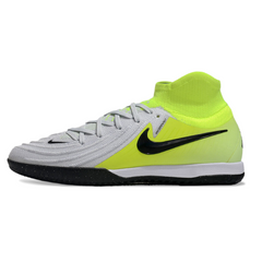 Scarpa da calcio da interno Nike Phantom Luna 2 Elite Mad Voltage Pack nera e arancione