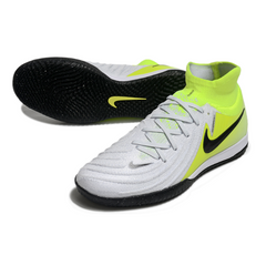 Scarpa da calcio da interno Nike Phantom Luna 2 Elite Mad Voltage Pack nera e arancione