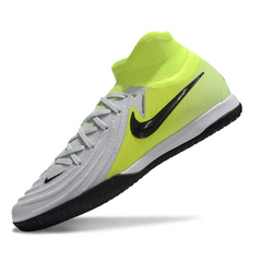 Scarpa da calcio da interno Nike Phantom Luna 2 Elite Mad Voltage Pack nera e arancione