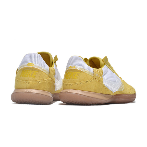 Chuteira Futsal Nike Streetgato IC Amarela e Branca - VENI Futebol
