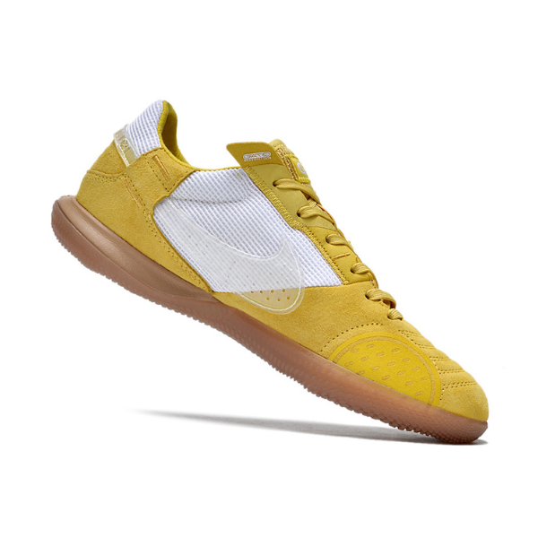 Chuteira Futsal Nike Streetgato IC Amarela e Branca - VENI Futebol