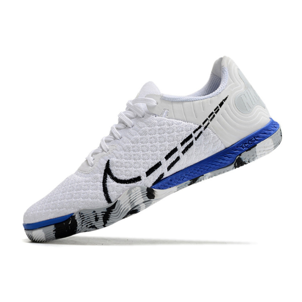 Chuteira Futsal Nike Reactgato IC Branca e Azul - VENI Futebol