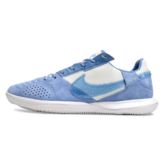 Nike Streetgato White and Blue Indoor IC Football Boot