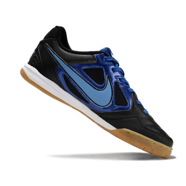 Chuteira Futsal Nike SB Gato X Supreme IC Preta e Azul - VENI Futebol
