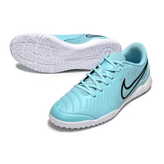 Scarpa da calcio Nike Tiempo 10 Legend Academy Light Blue Indoor IC