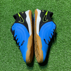 Chuteira Infantil Futsal Nike Tiempo 10 Legend Academy IC Shadow Pack Tamanho 38