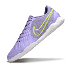 Scarpa da calcio da interno Nike Tiempo 10 Legend Academy United Pack nera e bianca