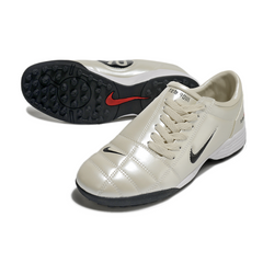Nike Total 90 III Grey and Black Turf TF Football Boot