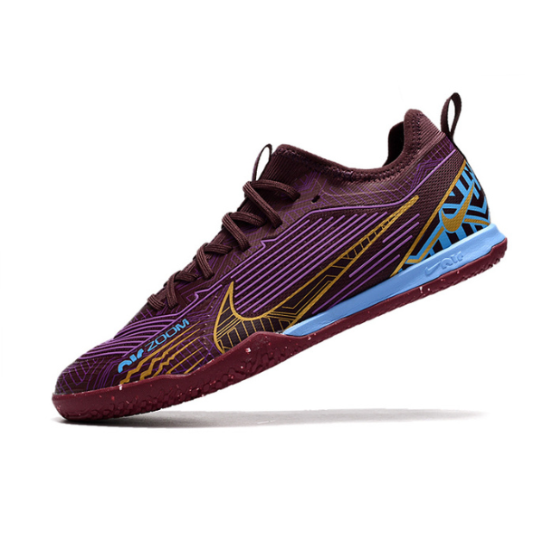 Chuteira Futsal Nike Vapor 15 Pro Zoom IC Mbappe Roxo - VENI Futebol