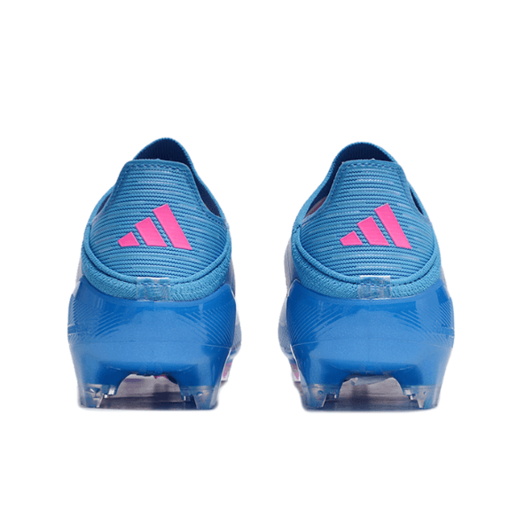 Chuteira Infantil Campo Adidas F50 Elite FG Azul e Rosa - VENI Futebol