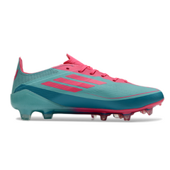 Botas de fútbol Adidas F50 Elite Light Blue Firm Ground FG para niños