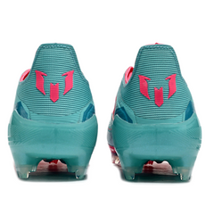 Botas de fútbol Adidas F50 Elite Light Blue Firm Ground FG para niños