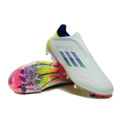 Scarpa da calcio per bambini Adidas F50 Elite Laceless Stellar Icon Pack Firm Ground FG
