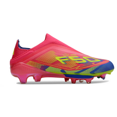 Botas de fútbol Adidas F50+ Elite sin cordones Mystic Victory Pack Firm Ground FG para niños
