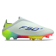 Scarpa da calcio per bambini Adidas F50+ Elite Laceless Stellar Icon Pack Firm Ground FG