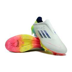 Scarpa da calcio per bambini Adidas F50+ Elite Laceless Stellar Icon Pack Firm Ground FG