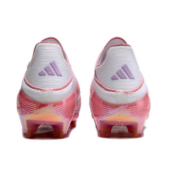 Scarpa da calcio per bambini Adidas F50+ Elite Laceless gialla e nera per terreni compatti FG