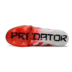 Scarpe da calcio per bambini Adidas Predator 25 Elite Tongue Firm Ground FG Pure Victory Pack