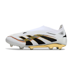 Scarpa da calcio per bambini Adidas Predator 25 Elite Laceless Teamgeist Pack Firm Ground FG
