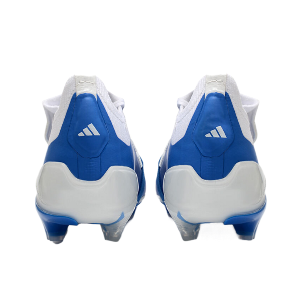 Chuteira Infantil Campo Adidas Predator 30 Elite Com Lingua FG Azul e Branca - VENI Futebol