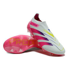 Scarpa da calcio per bambini Adidas Predator 30 Elite Laceless Stellar Icon Pack Firm Ground FG
