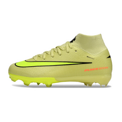 Nike Air Zoom Mercurial Superfly 10 Elite Light Green Firm Ground FG Kids Football Boot