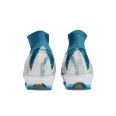 Botas de fútbol Nike Air Zoom Mercurial Superfly 10 Elite Blue Firm Ground FG para niños