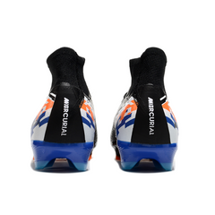 Nike Air Zoom Mercurial Superfly 10 Elite Black Blue and Orange Firm Ground FG Kids Football Boot