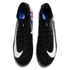 Nike Air Zoom Mercurial Superfly 10 Elite Black Blue and Orange Firm Ground FG Kids Football Boot
