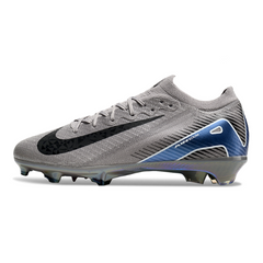 Scarpa da calcio per bambini Nike Air Zoom Mercurial Vapor 16 Elite, grigia e nera, per terreni compatti FG