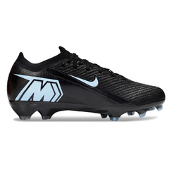 Botas de fútbol Nike Air Zoom Mercurial Vapor 16 Elite para niños, color blanco y negro, para terreno firme FG