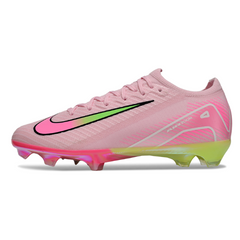 Botas de fútbol Nike Air Zoom Mercurial Vapor 16 Elite rosa claro para terreno firme FG para niños