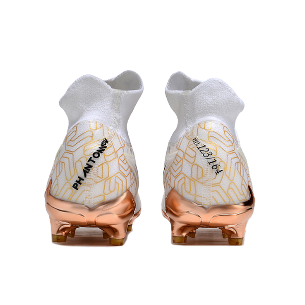 Chuteira Infantil Campo Nike Phantom GX Elite DF FG Golden Touch Pack - VENI Futebol