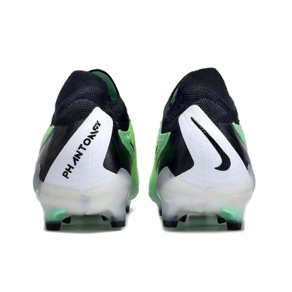 Chuteira Infantil Campo Nike Phantom GX Elite FG Verde e Preta - VENI Futebol
