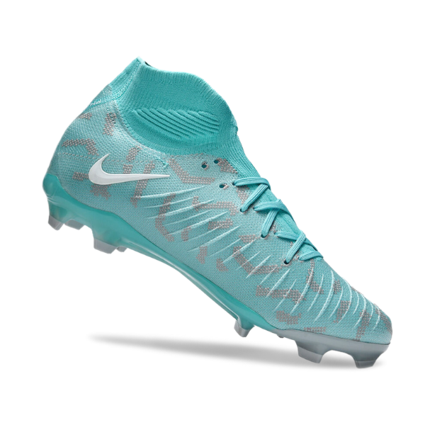 Chuteira Infantil Campo Nike Phantom Luna Elite FG Azul - VENI Futebol