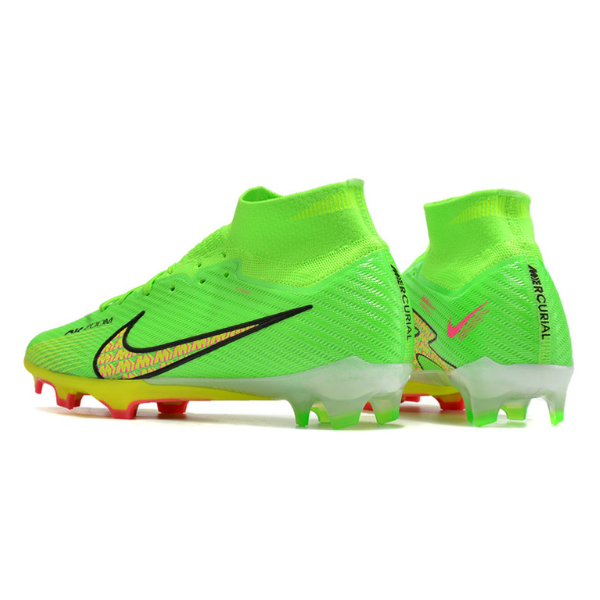 Chuteira Infantil Campo Nike Zoom Mercurial Superfly 9 Elite FG Verde - VENI Futebol