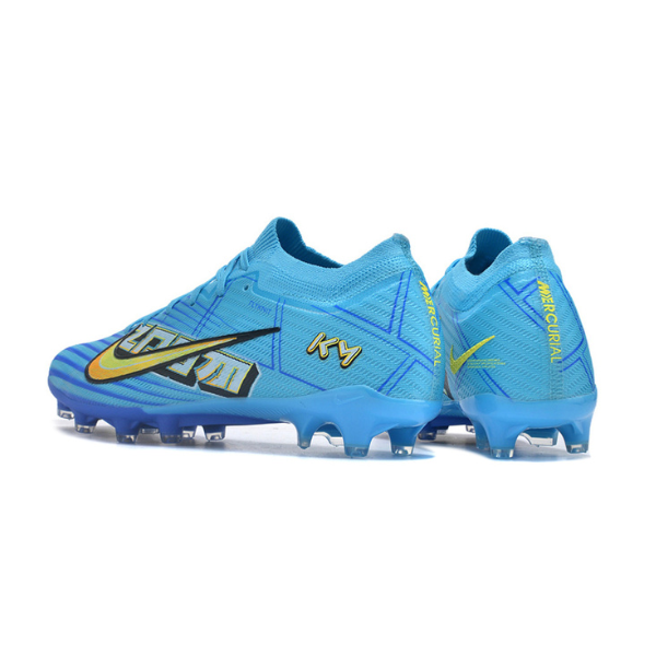 Chuteira Infantil Campo Nike Air Zoom Mercurial Vapor 15 Elite AG Mbappe Comic Pack - VENI Futebol