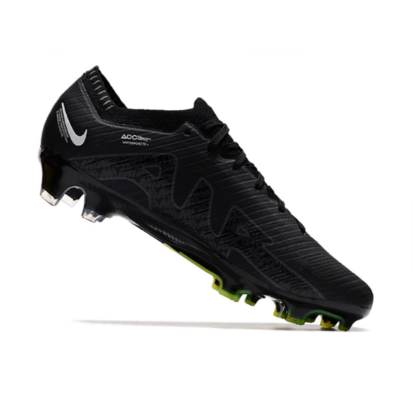 Chuteira Infantil Campo Nike Zoom Mercurial Vapor 15 Elite FG Black Pack - VENI Futebol