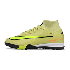 Botas de fútbol Nike Zoom Mercurial Superfly 10 Elite Light Green Turf TF para niños