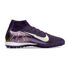 Nike Zoom Mercurial Superfly 10 Elite Mbappe Purple Turf TF Kids Football Boot