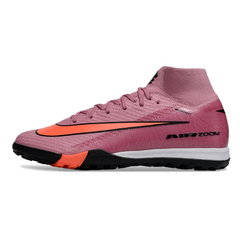 Scarpa da calcio Nike Zoom Mercurial Superfly 10 Elite per bambini, rosa chiaro, in erba sintetica
