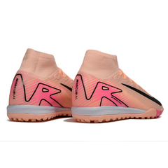 Scarpa da calcio Nike Zoom Mercurial Superfly 10 Elite per bambini, rosa, in erba sintetica