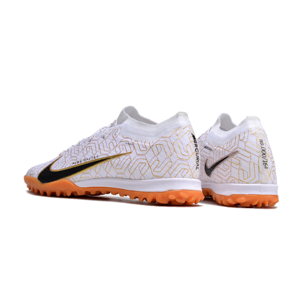 Chuteira Infantil Society Nike Zoom Mercurial Vapor 15 Elite TF Golden Touch Pack - VENI Futebol