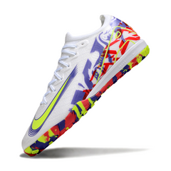 Scarpa da calcio Nike Zoom Mercurial Vapor 16 Elite Turf TF per bambini, bianca, viola e rossa